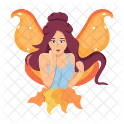 Beautiful Fairy  Icon