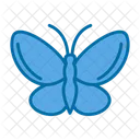 Beautiful Butterfly Color Icon