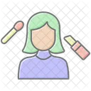 Beauty Business Lineal Color Icon Icon