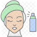 Beauty Exfoliants Lineal Color Icon Icon