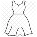 Beauty Glamour Thinline Icon Icon