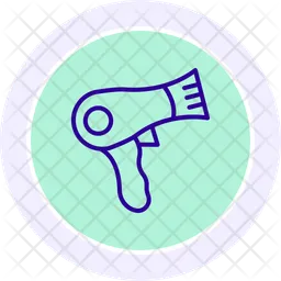 Beauty hair dryer  Icon