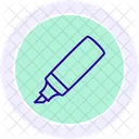 Beauty Highlighters Line Icon Icon