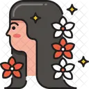 Beauty Haristyle Woman Icon