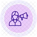 Beauty Influencers Line Icon Icon