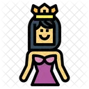 Beauty Pageant Woman Crown Symbol