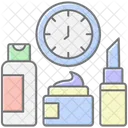 Beauty Routine Lineal Color Icon Icon