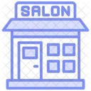 Beauty Salon Duotone Line Icon Icon