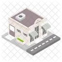 Building Architecture Beauty Shop Icon