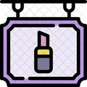 Beauty Salon Signboard Grooming Icon