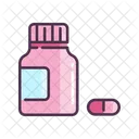Beauty Supplement Tablet Medicine Icon