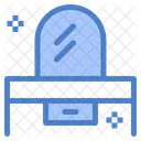 Beauty Table Mirror Table Beauty Salon Mirror Icon