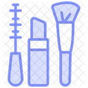 Beauty Tools Duotone Line Icon Icône