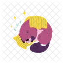Beaver Sleeping Blanket Icon