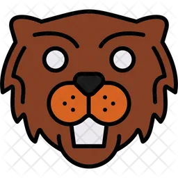 Beaver Face  Icon
