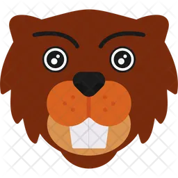 Beaver Face  Icon