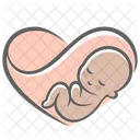 Corazon de bebe  Icono