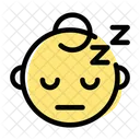 Bebé durmiendo  Icono