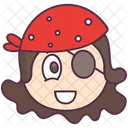 Bebe Pirata Avatar Pirata Cara De Pirata Icono