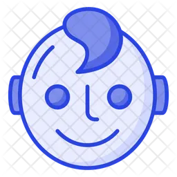 Bebé recién nacido  Icono