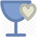 Bebida Corazon Signo Icono