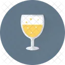 Vino Alcohol Vidrio Icono