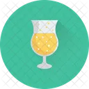 Vino Alcohol Vidrio Icono