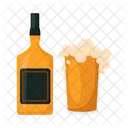 Alcohol Bebidas Vidrio Icon