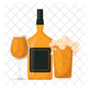 Alcohol Bebidas Vidrio Icon