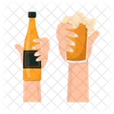 Alcohol Bebidas Vidrio Icon