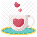 Bebida Caliente Amor Cafe Icon