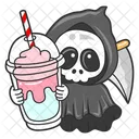 Anjo Da Morte Fantasma Halloween Ícone