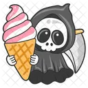 Anjo Da Morte Fantasma Halloween Ícone
