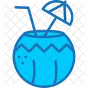 Bebida de coco  Icon