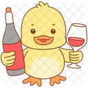 Bebida de pato  Ícone