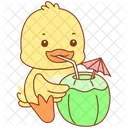 Bebida de pato  Ícone