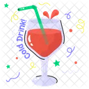 Bebida Fria Jugo Bebida Icono