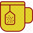 Bebida De Infusao Saquinho De Cha Ervas Icon