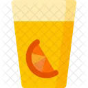 Naranja Jugo Bebida Icono