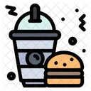 Bebida y comida  Icono