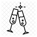 Natal Papai Noel Inverno Ícone