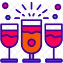 Fiesta De Ano Nuevo Decoracion Fiesta Icono