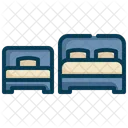 Bed Room Hotel Icon