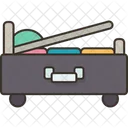 Bed Storage Organizer Icon