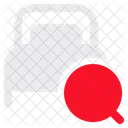 Bed Search Magnifying Glass Icon