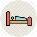 Bed Single Furniture Icon
