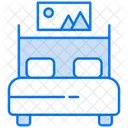 Bed Bedroom Furniture Icon