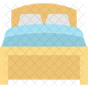 Bed Bedroom Double Bed Icon