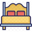 Bedroom Bed Sleeping Icon
