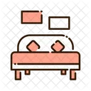 Bed Sleeping Bed Double Bed Icon